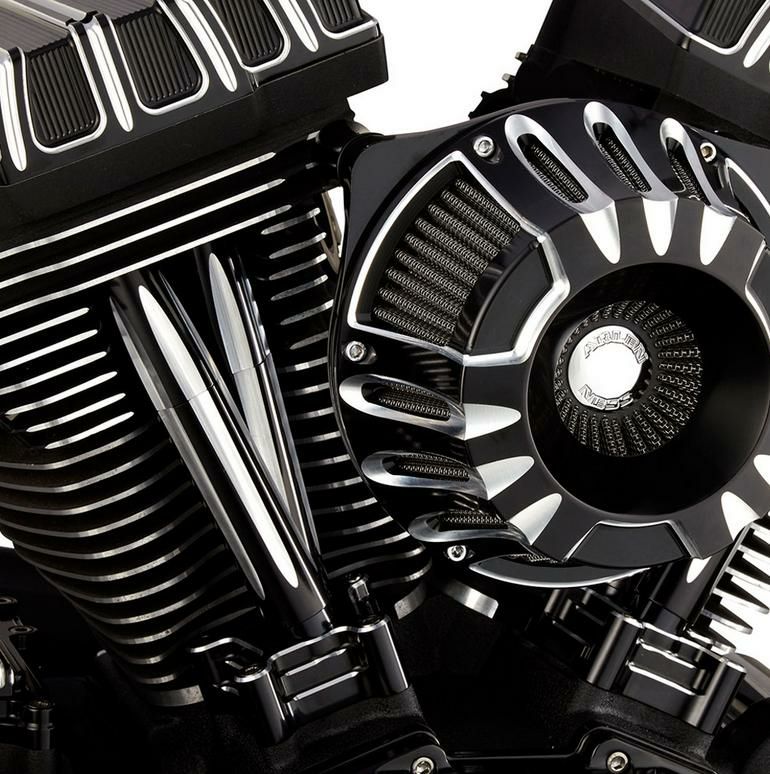 アレンネス Deep Cut プッシュロッドカバー ブラック-02