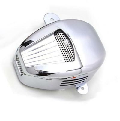 JIMS FORCEFLOW シリンダーヘッド　クーラー　クローム