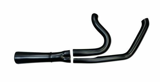 サンダーヘッダー　ブラック・エキゾースト・シールド SOFTAIL用-01