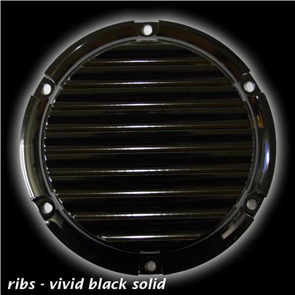 Figure Machine クラシック・ダービーカバー　リブ・ソリッド/ビビッドブラック　XL-RS-01