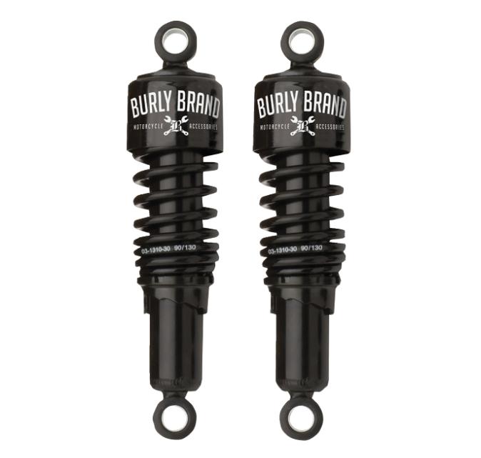 BURLY スラマー ローダウン・サスペンション 10.5インチ ブラック　ツーリング-01