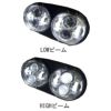 LED デュアル・ヘッドライト　TYPE2 クローム 2004以降FLTR(X)-02