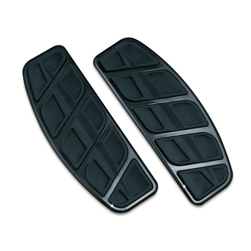 クリアキン KINETIC トラディッショナル・ライダーフットボード・インサート（ブラック）-01