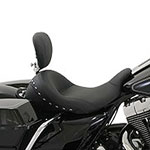 Mustang ローダウン ブラックスタッド・ソロシート ドライバーバッグレスト付