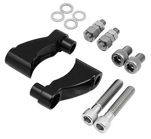 キジマ フロントウインカーステー・ブラック 2008～2017ダイナ-01