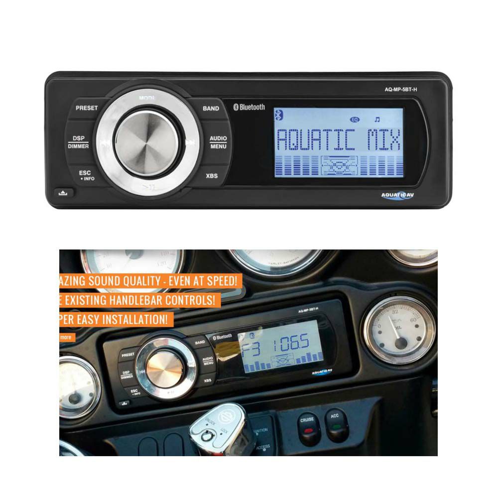 AQUATIC AV ブルートゥース ステレオ・デッキ 1998～2013 ツアラー用 