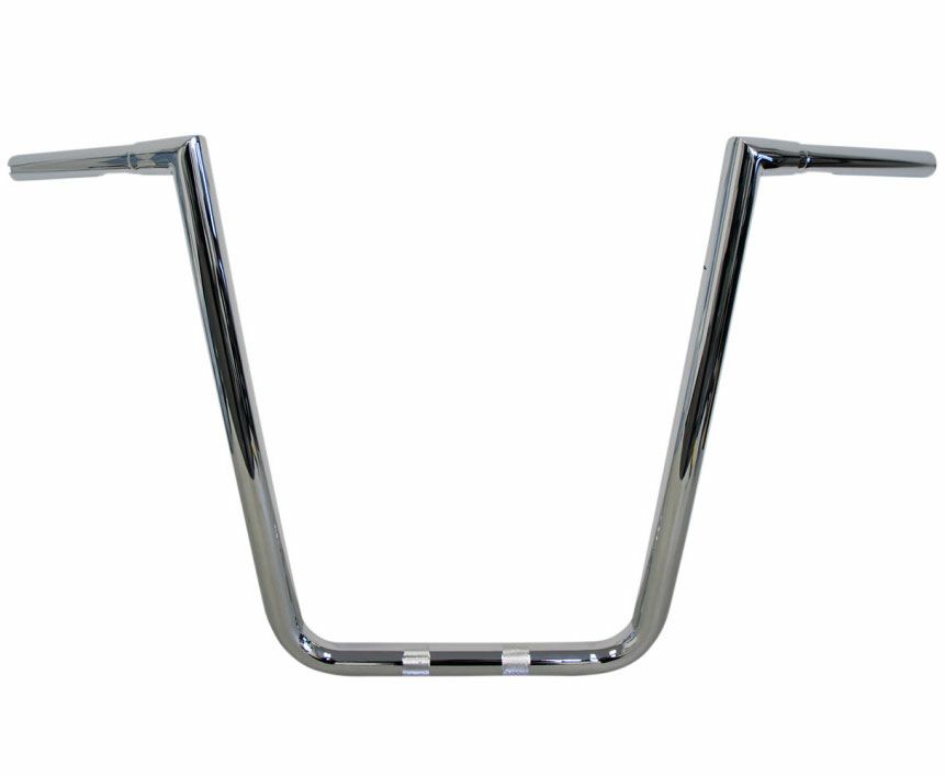 LA CHOPPERS　19インチ ツインピークス 1.25インチ　エイプ・ハンドル クローム-01