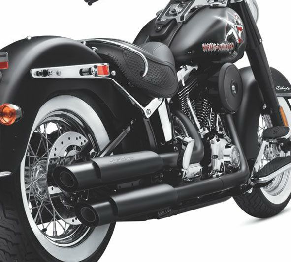 スクリーミンイーグル・マフラー　'07以降FLSTN、FLSTSB、'12以降FLS,FXS用　スラッシュダウン-01