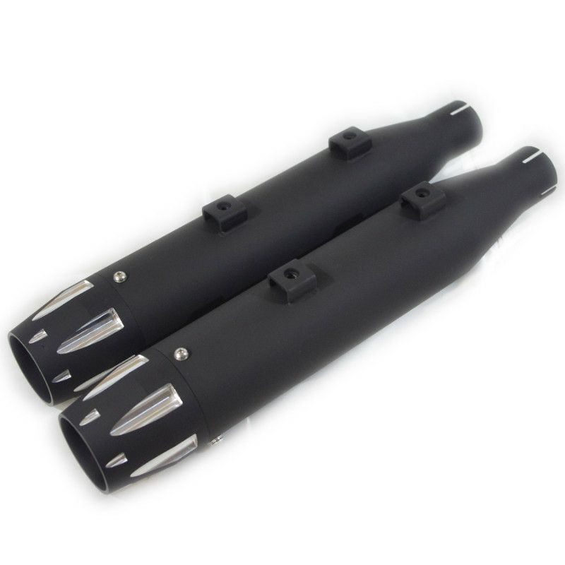 DNA スリップオンマフラー・ブラック　2014～2018 スポーツスター-01