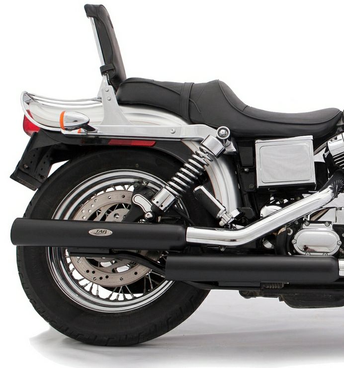 TAB Performance スリップオンマフラー ブラック ストレートカット-01