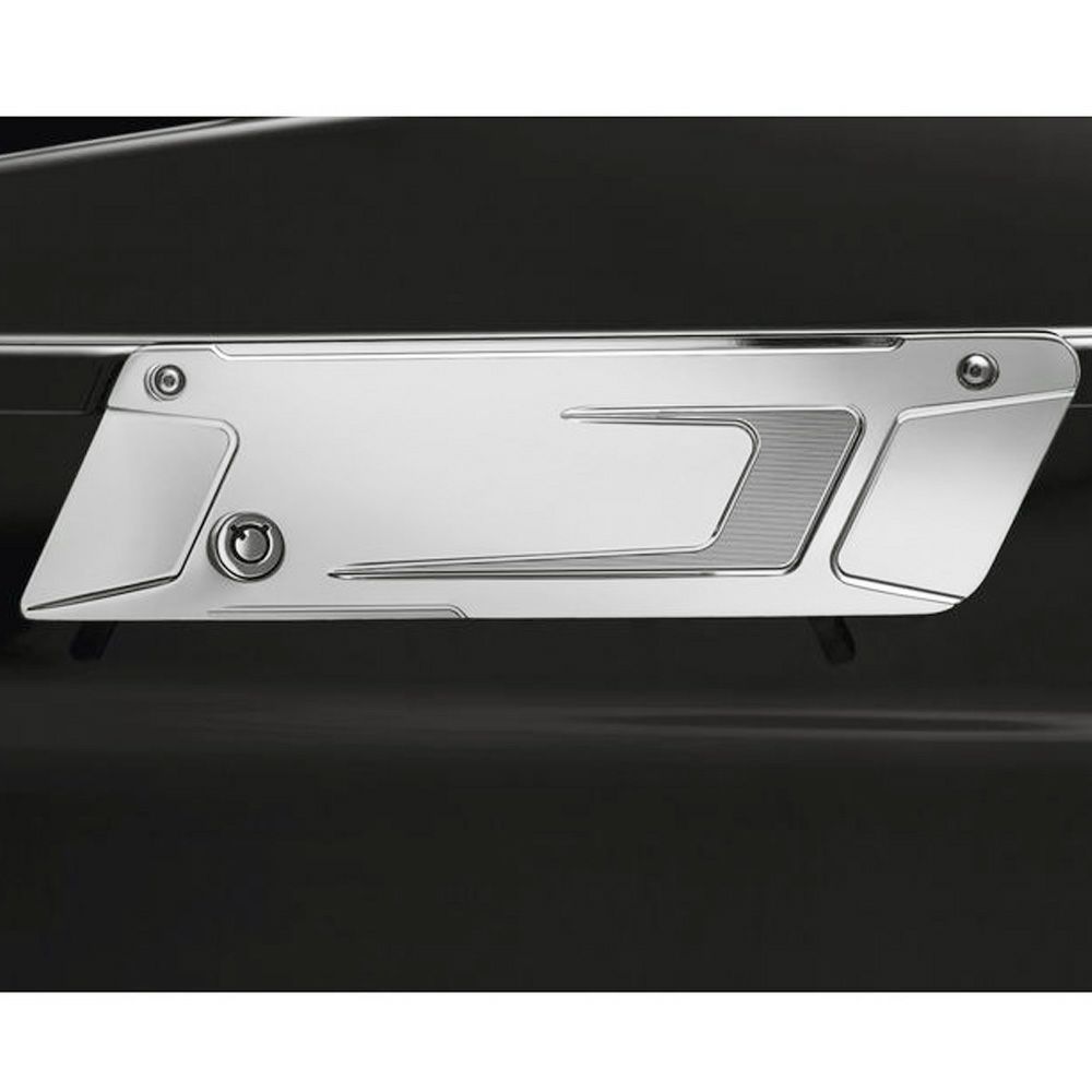 クリアキン BAHN サドルバッグ ラッチカバー　クローム-02