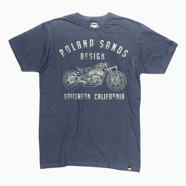 ローランドサンズ・デザイン(RSD)「Indian Shop」TEE ブルー-01