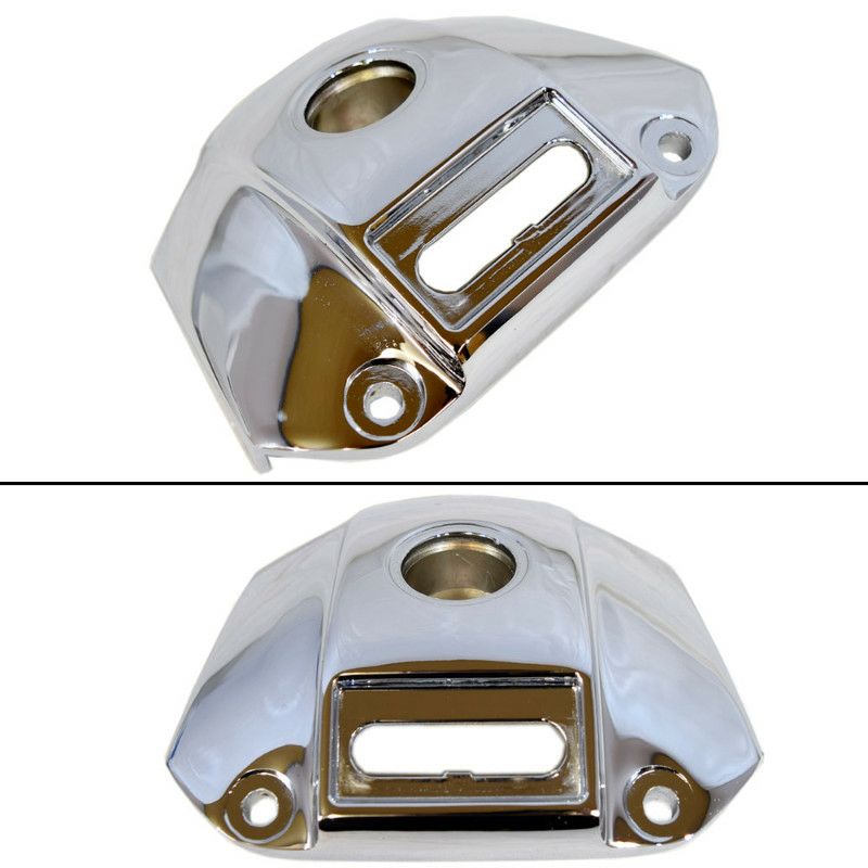 ヘッドライト クローム・マウント インジケーター穴有り XL, FXD-02