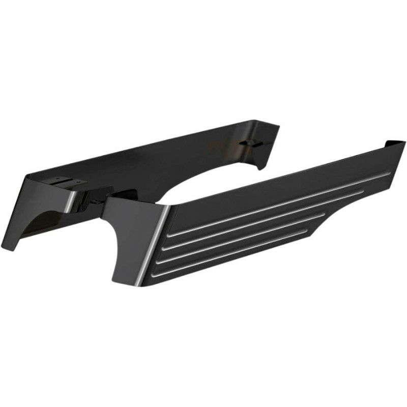 CycleSmith　ビレット3インチ サドルバッグ エクステンションキット XLカット ブラック-01