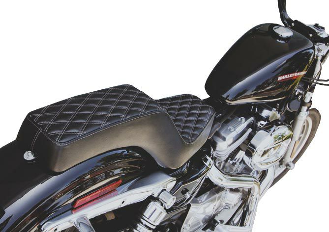 Biltwell マングースシート ブラックダイアモンド-01