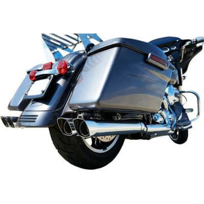 ハーレー マフラー ターンダウン flhtc スリップオン マフラー