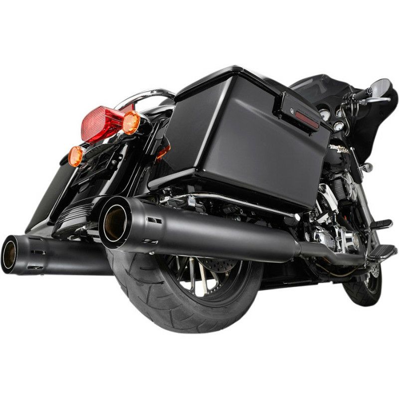 firebrand Loose Cannon 4インチ　スリップオンマフラー　ブラック-01