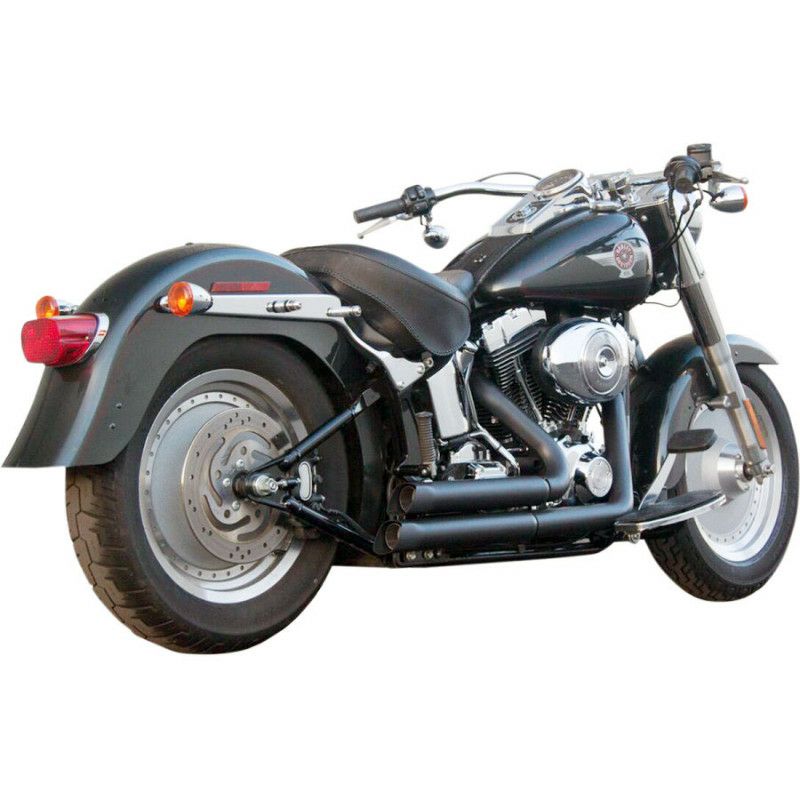 firebrand Upstarts フルエキゾーストマフラー ブラック-01