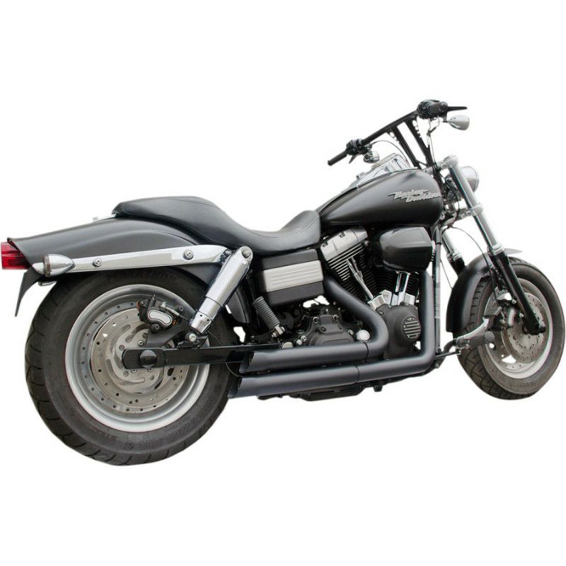 firebrand Upstarts フルエキゾーストマフラー ブラック-01