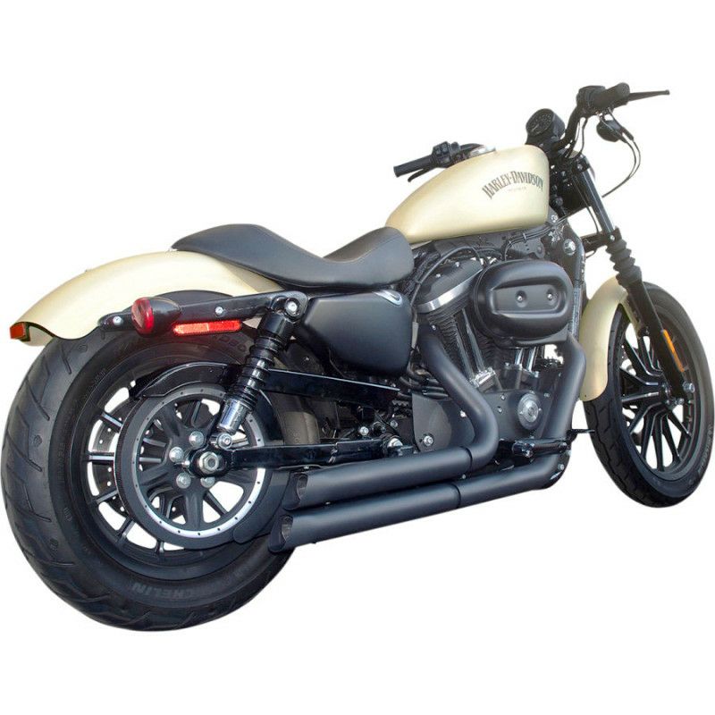 firebrand Upstarts フルエキゾーストマフラー ブラック-01