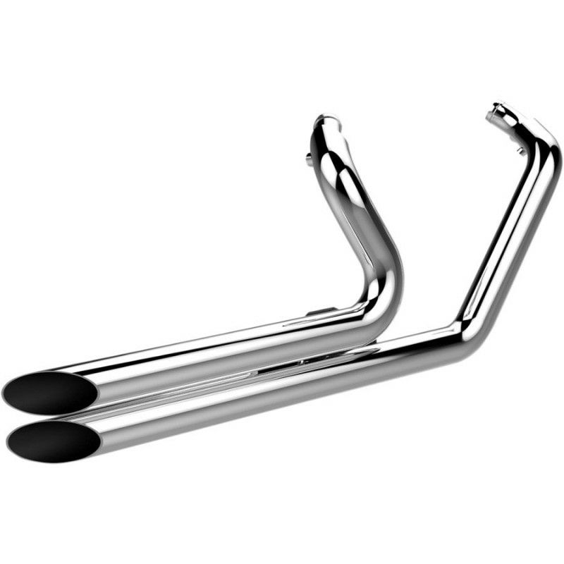 クロームワークス ドラッグスタイル フルエキゾーストマフラー スラッシュカット クローム-01