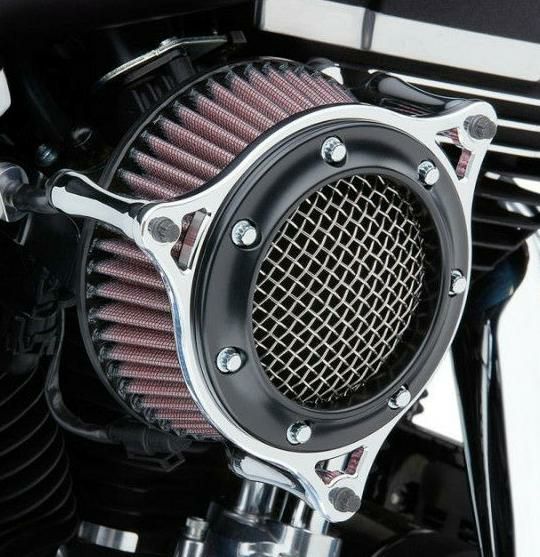 COBRA RPT エアクリーナー　TBW　ブラック/クローム-03