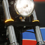 SEL-2020-1216:Custom Dynamics LED Wrap-Around ウインカー 41mm　ブラック