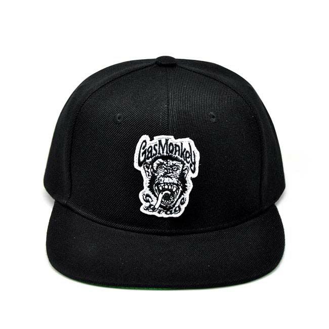 GAS MONKEY キャップ - GMG SNAPBACK ブラック CAP GREEN MONKEY-01