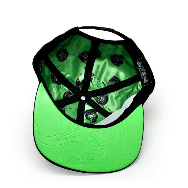 GAS MONKEY キャップ - GMG SNAPBACK ブラック CAP GREEN MONKEY-02