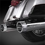 RCX Rival Chrome スリップオンマフラー ミルウォーキーエイト