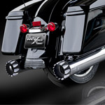 RCX Excalibur Eclipse スリップオンマフラー クローム