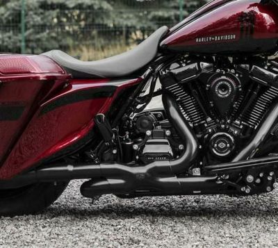 バンス＆ハインズ （VANCE&HINES） パワーデュアル エキパイ（触媒なし） ブラック　 ミルウォーキーエイト