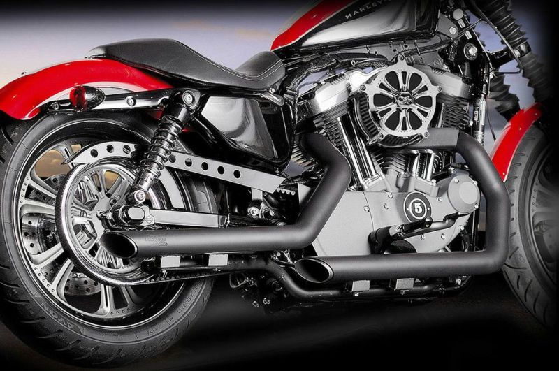 RCX 2.5インチ スーパー スリップオンマフラー　ブラック-01