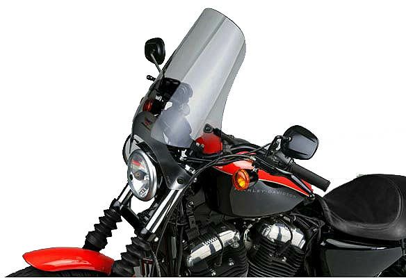 ナショナルサイクル(National Cycle) ストリート・ウインドシールド U字クランプ　スモーク-03