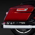 RINEHART(ラインハート) 4インチマフラー クローム/クローム |ハーレー