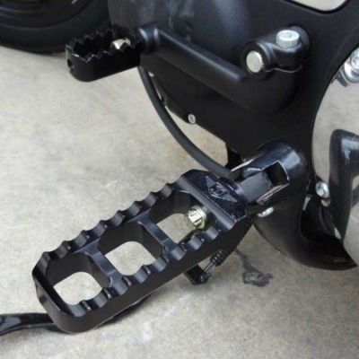 Joker Machines アジャスタブル Narrow フットペグ　4インチ　ブラック　フォワコン車用