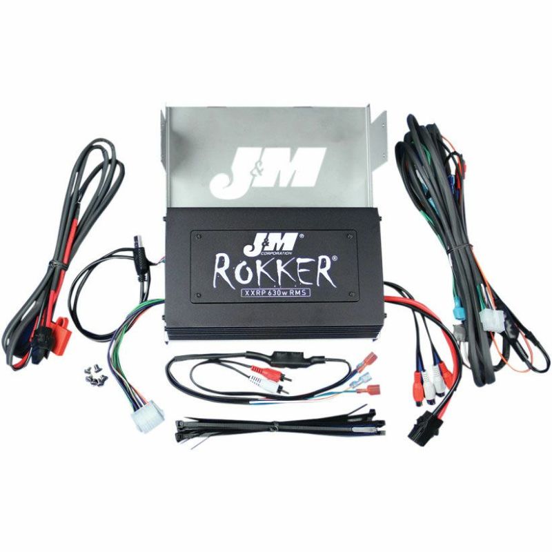 J&M ROKKER シリーズ 630w 4chアンプキット 2006～2013 FLHTCU-01