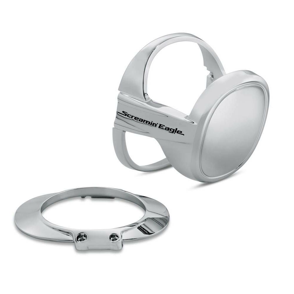 SEヘビーブリーザー ビレットアルミニウム フィルターカバー　クローム-02