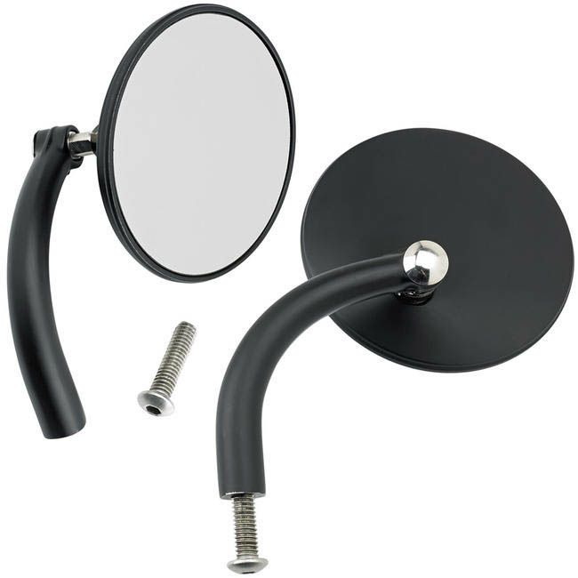 BILTWELL ダッシュパネル マウントゲージ　ブラック Biltwell Angled O/S Speed Clamps - Black