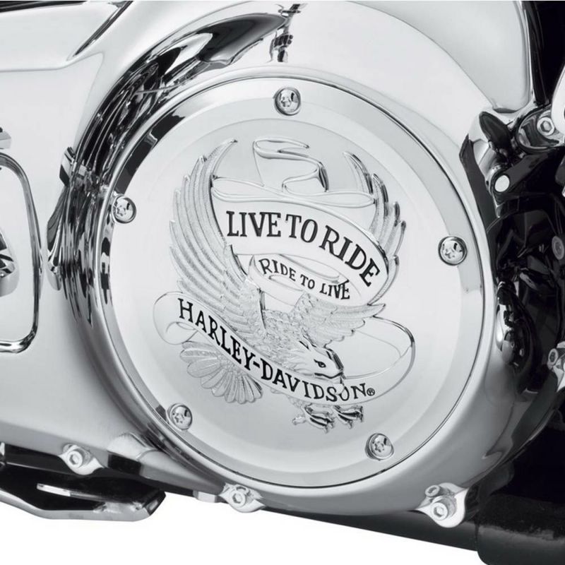 LIVE TO RIDE・コレクション ダービーカバー クローム 2016～2018ツーリング-01