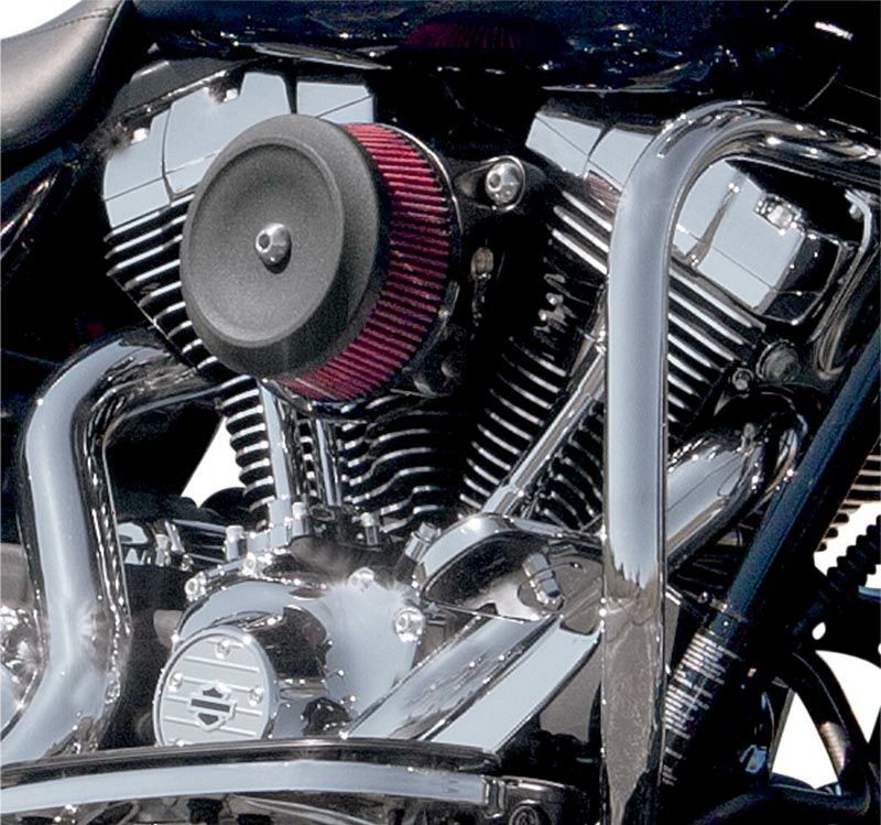 S&S ボッバーDISH エアクリーナーカバー（ブラック）-02