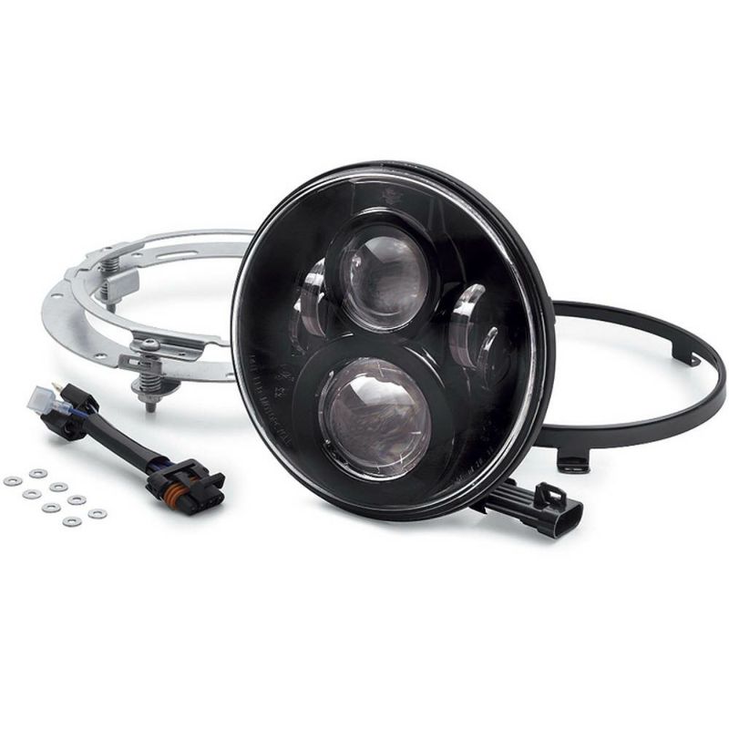 7インチ・デーメーカー・プロジェクターLEDヘッドライト　ブラック-01