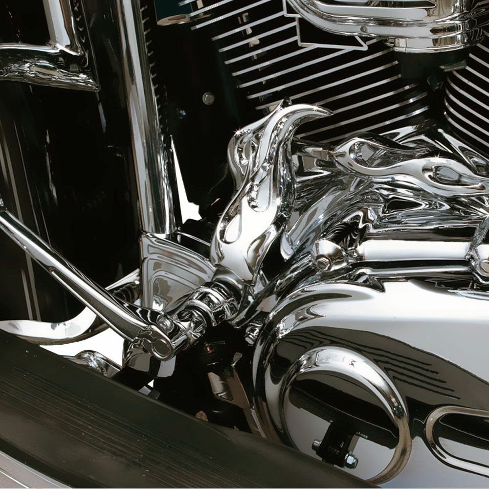 クリアキン　フレイム・シフトアームカバー SOFTAIL用-02