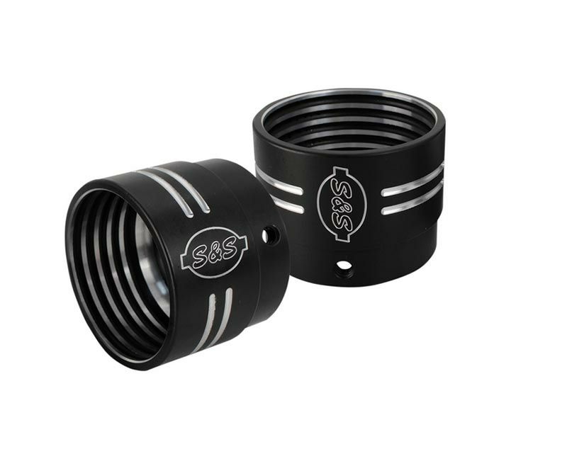 S＆S POWER TUNEマフラー エンドキャップ ブラック-01