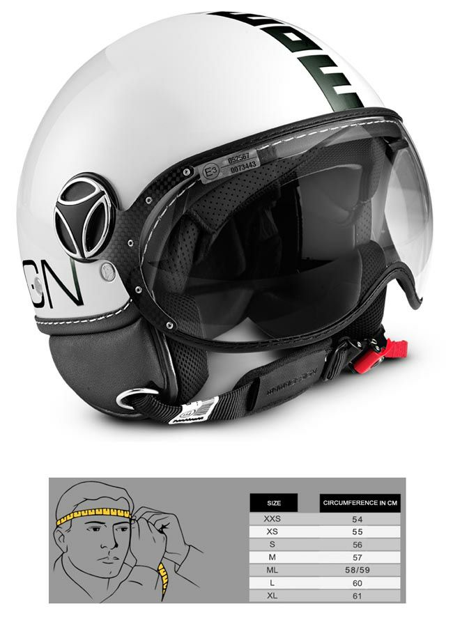 少し考えさせてくださいモモデザイン ヘルメット Momo Design FGTR Evo ホワイト