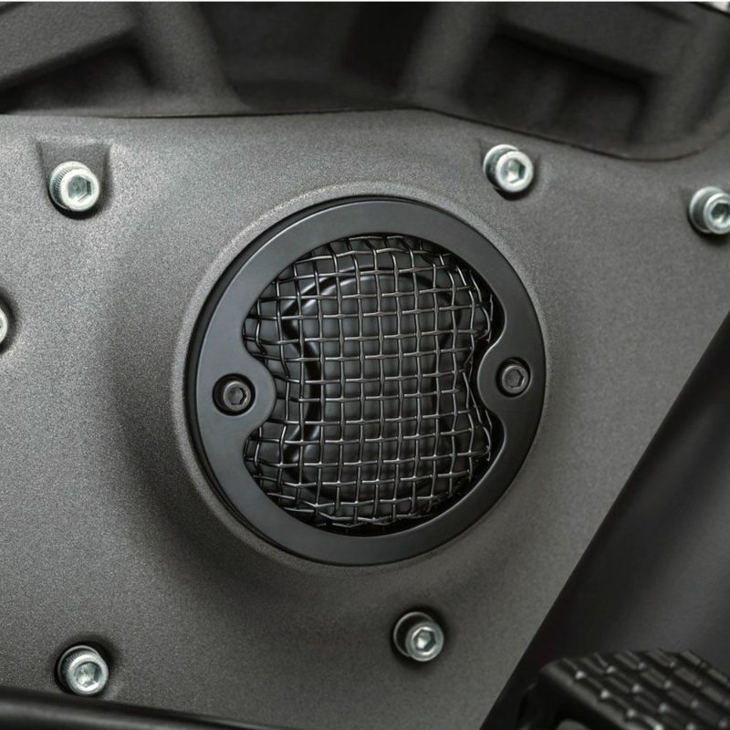 Kuryakyn メッシュ　タイマーカバー　ブラック-01