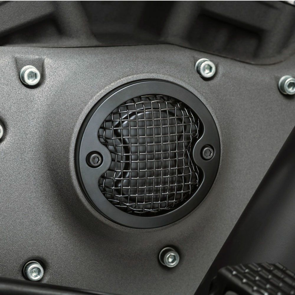 Kuryakyn メッシュ　タイマーカバー　ブラック-01