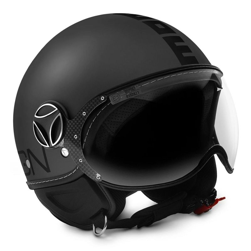 モモ デザイン(MOMO) ジェットヘルメット FGTR EVO マットチタン / ブラック(MD1001003029)-01
