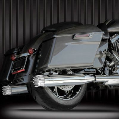 RCX Excalibur XXL スリップオンマフラー 4インチ　クローム