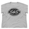 S&S Tシャツ Lightning Bolt　グレー-01